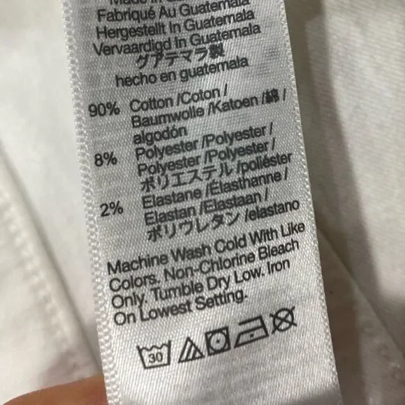 Madewell White Mid-Rise Skinny Crop Jeans 29x27 NWT - Picture 8 of 14